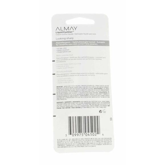 Almay Lot of 3 Liquid Eyeliner Pen Water Resistant & Long Wearing 222 Brown New - Picture 13 of 14